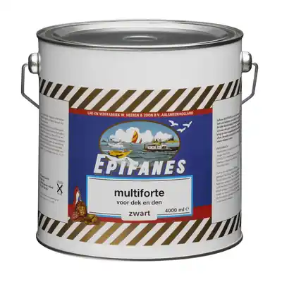 Express Levering Epifanes Multiforte Loopdekkenverf 4 liter Lichtgrijs