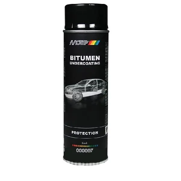 Snelle Levering Motip Bitumen Undercoating Spuitbus 500 ml Zwart