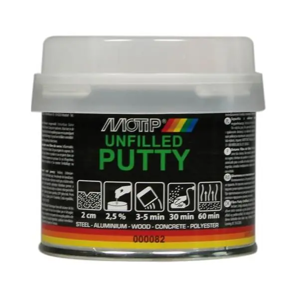 Goedkoop Motip Glass Fibre Unfilled Putty 250 gram