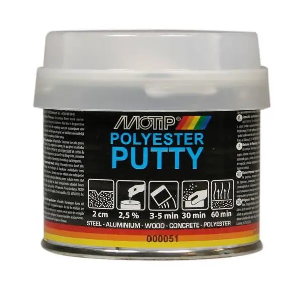 Motip Polyester Plamuur 1000 gram Op = Op
