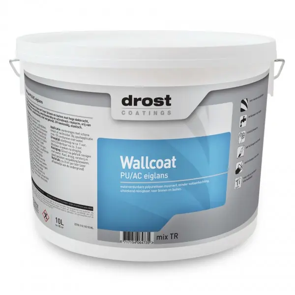 Drost Wallcoat PU/AC 10 liter Uitverkoop