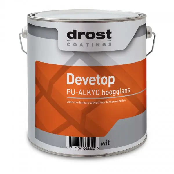 Drost Devetop PU Alkyd Hoogglans 0.5 liter Goedkoop
