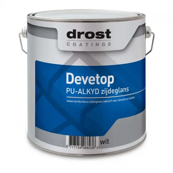 Drost Devetop PU-Alkyd Zijdeglans 1 liter Must-Have