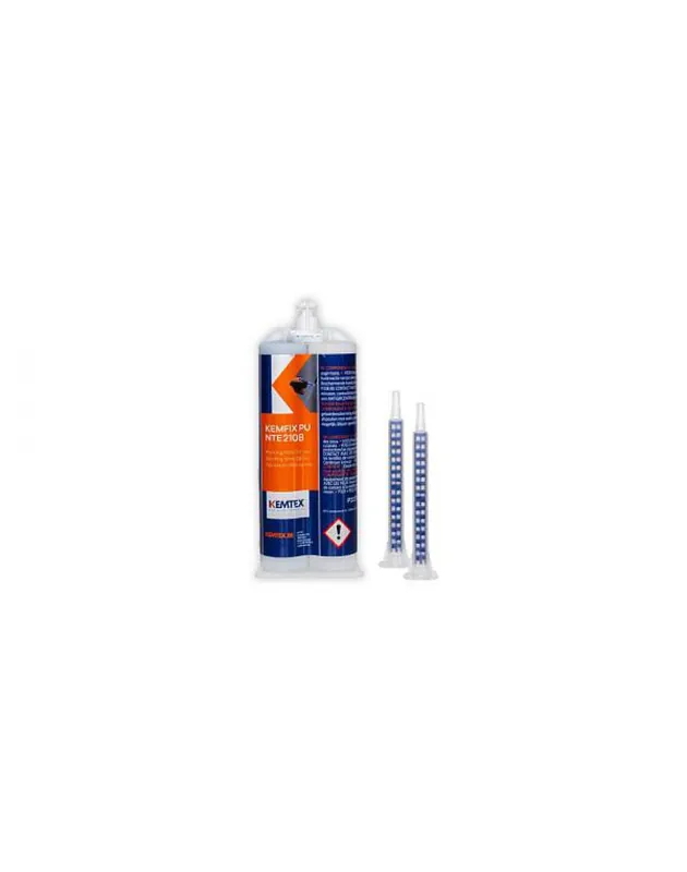 Kemfix PU NTE 210 B 2K Lijm Zwart 50 ml Tijdelijk Beschikbaar
