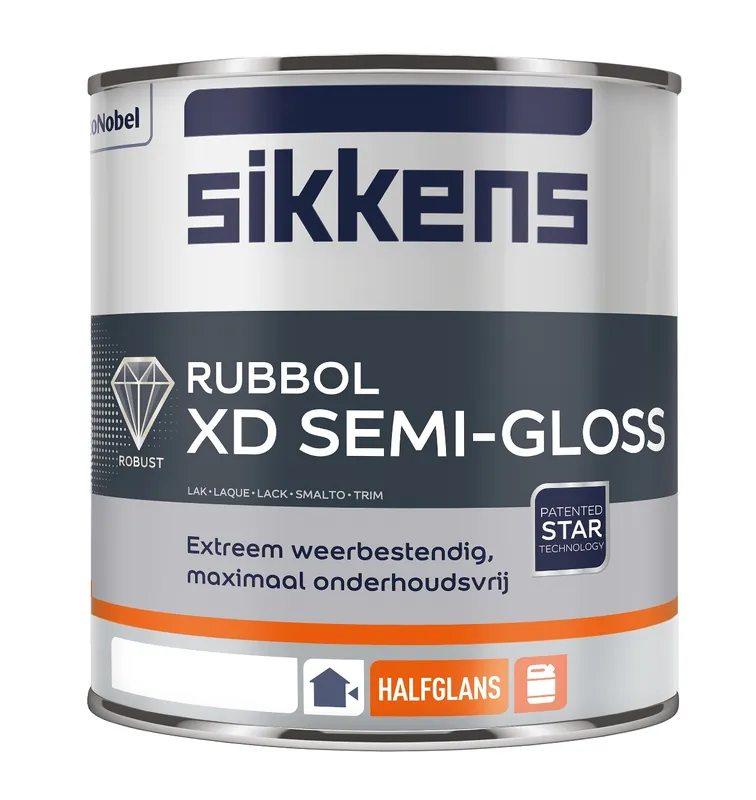 Sikkens Rubbol XD Semi Gloss 1 liter Uitverkoop