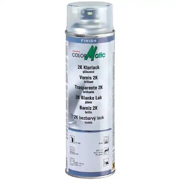 Colormatic 2K Blanke Lak Spuitbus 500 ml Beperkt Aanbod