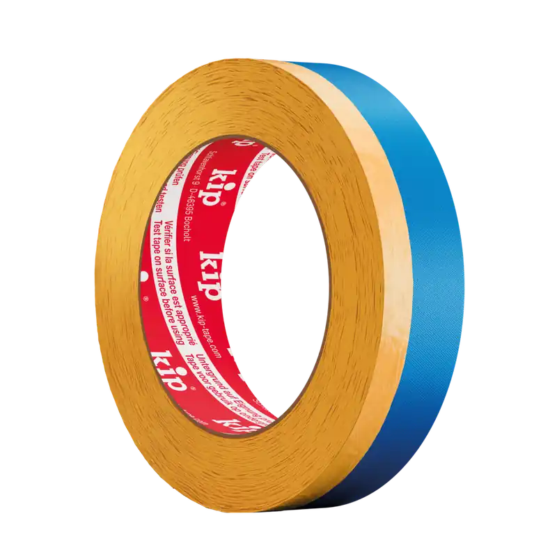 Beperkt Aanbod Kip Washi-Tec Multi-Tape 25 meter 16 mm blauw. 24 mm geel