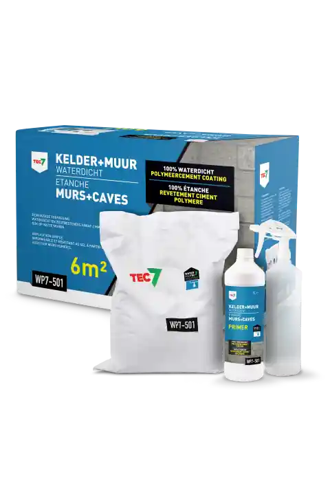 Tec7 Pakket Kelder en Muur Waterdicht Weekendaanbieding