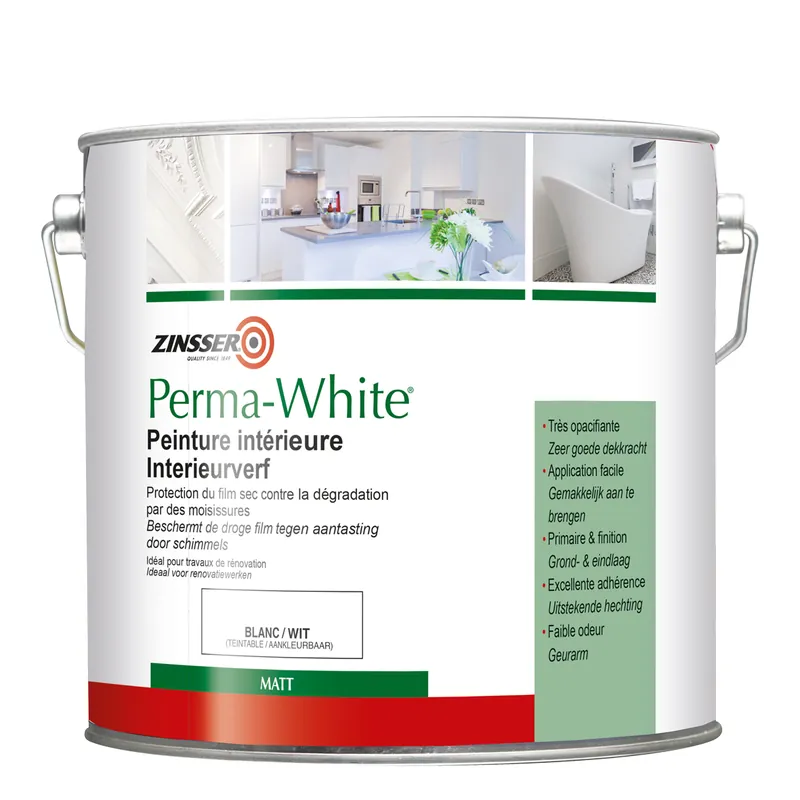 Exclusieve Aanbieding Zinsser Perma White Matt 1 liter
