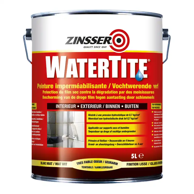 Lage Kosten 5 Liter Zinsser Watertite