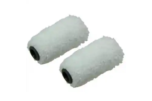Koop Online Anza Microfibre Universeel Roller Platinum 5 cm 5cm - 10 stuks