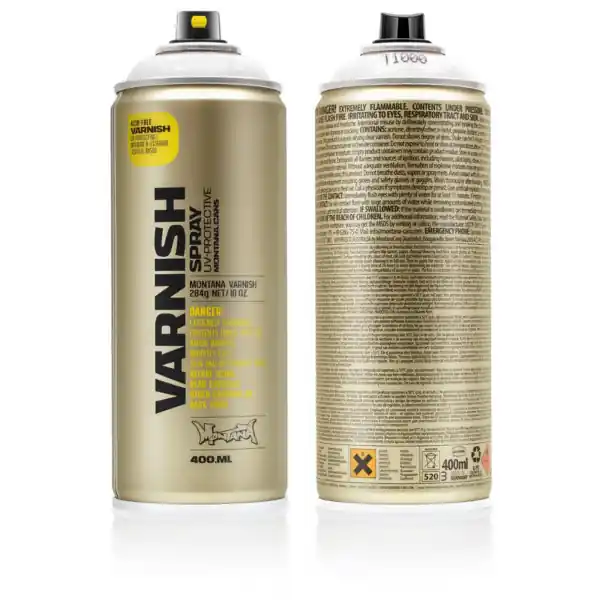 Montana Varnish Spray Transparant Spuitbus 400 ml Hoogglans T1000 Bestseller