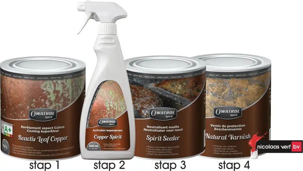 Owatrol Spirit Copper Effect 500 ml Laatste Versie