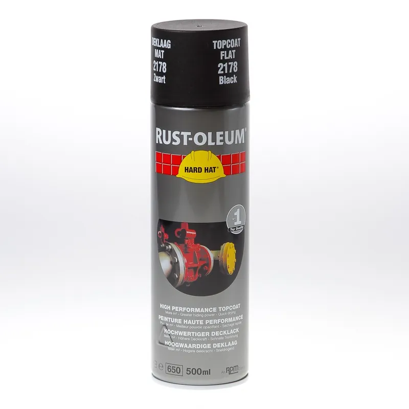 Superprijs Rustoleum Hard Hat Spuitbus 500 ml Aluminium 2115