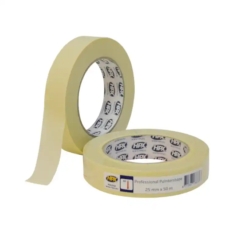 Betrouwbaar HPX Masking Tape Schilders Afplaktape 19 mm x 50 meter
