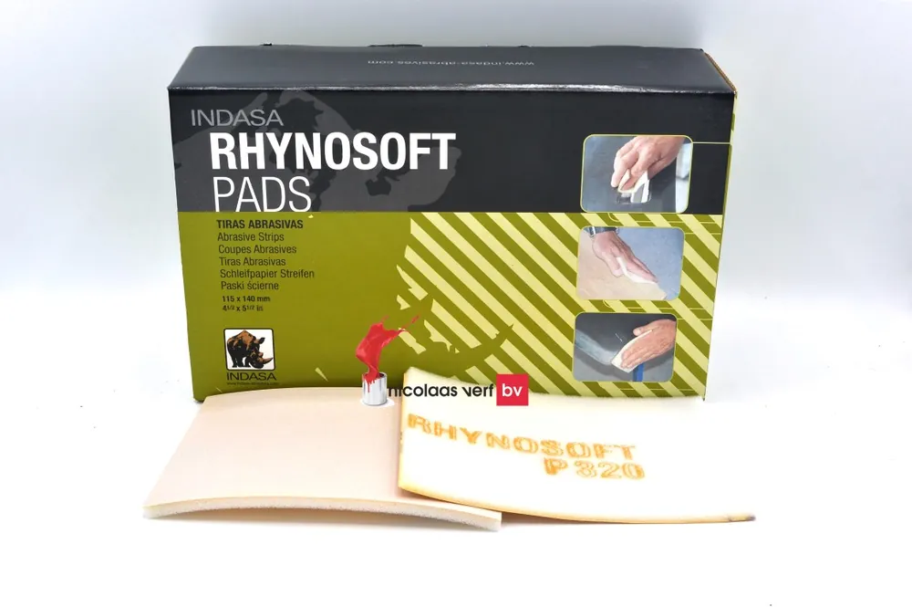 Koop Vandaag Indasa Rhynosoft pads doos van 20 stuks P 150